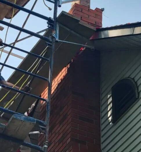 Chimney repaired and capped